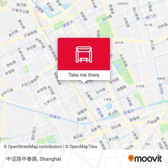 中谊路中春路 map