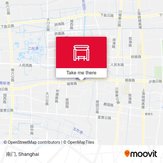 南门 map