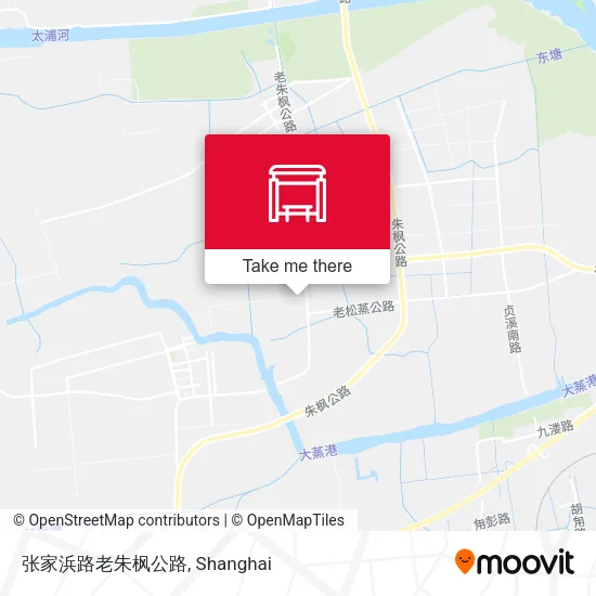 张家浜路老朱枫公路 map