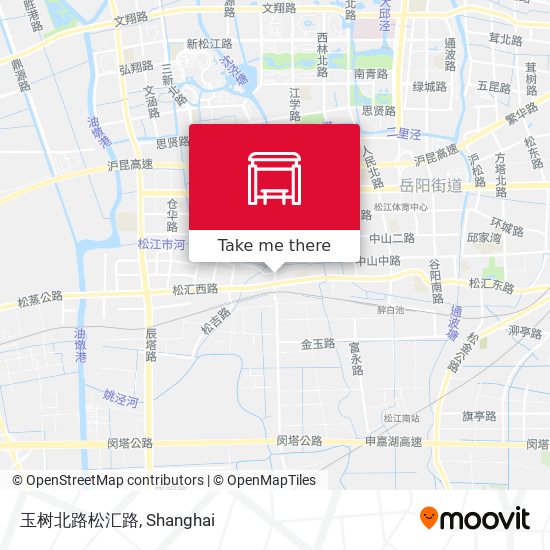 玉树北路松汇路 map