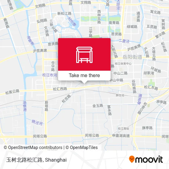 玉树北路松汇路 map