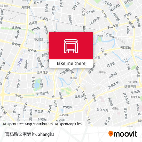 曹杨路谈家渡路 map