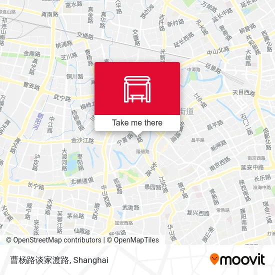 曹杨路谈家渡路 map