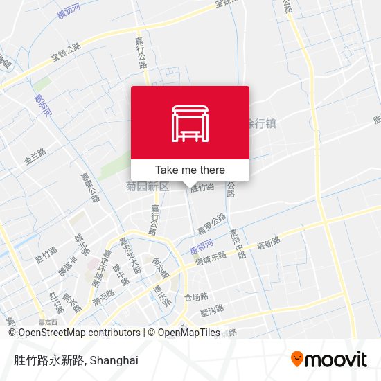 胜竹路永新路 map