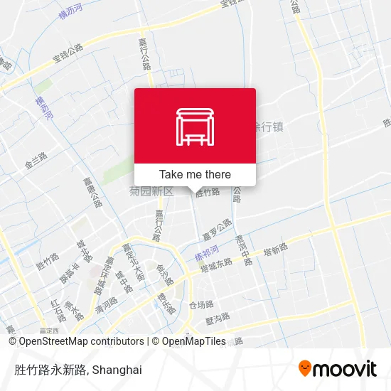 胜竹路永新路 map