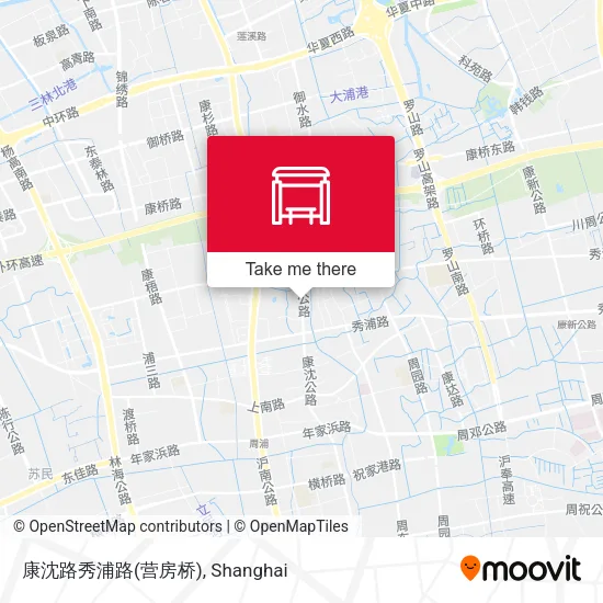 康沈路秀浦路(营房桥) map