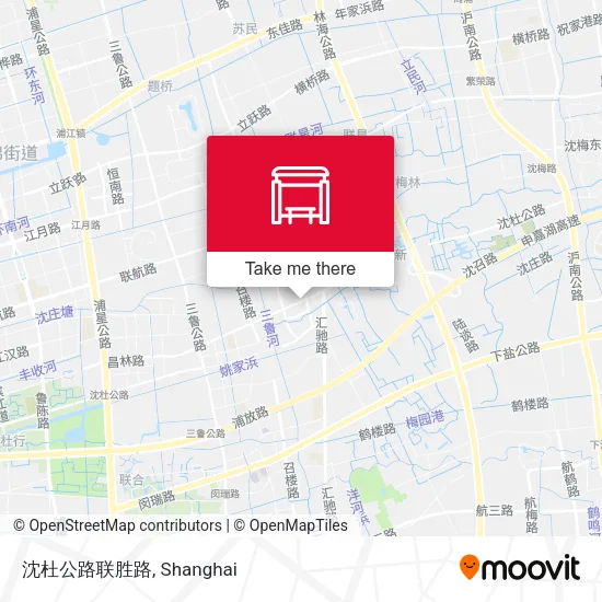 沈杜公路联胜路 map