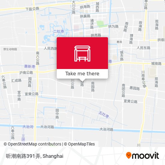听潮南路391弄 map