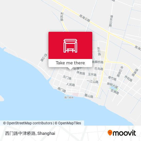 西门路中津桥路 map