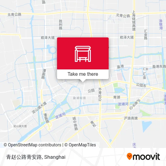 青赵公路青安路 map