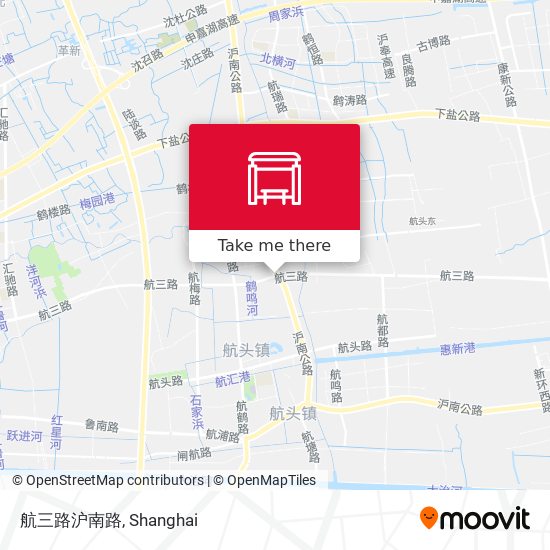 航三路沪南路 map