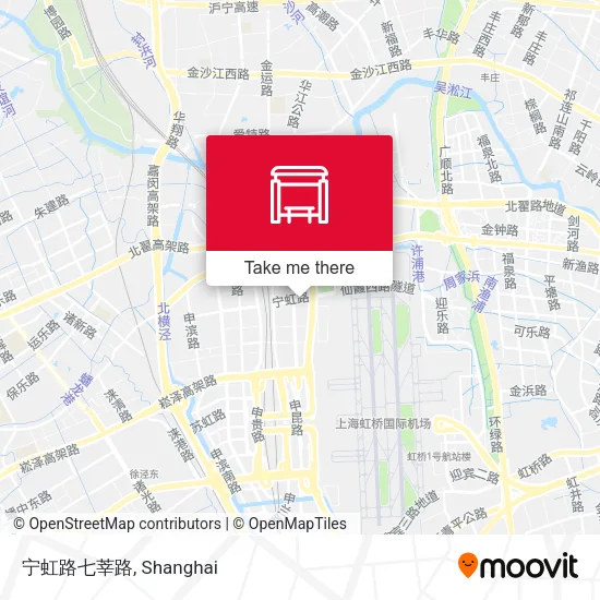 宁虹路七莘路 map
