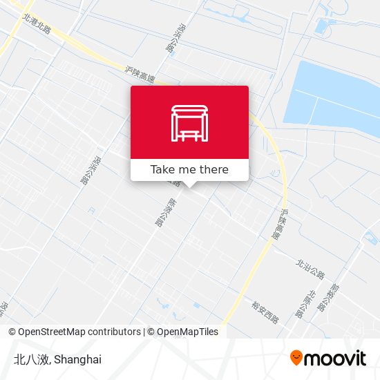 北八滧 map