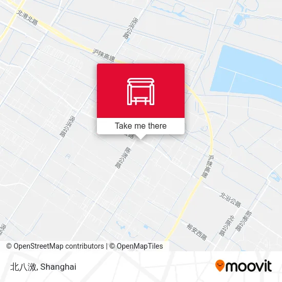 北八滧 map