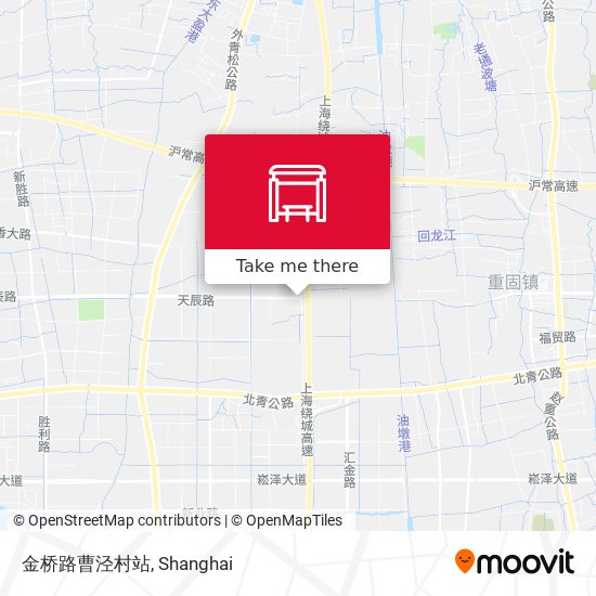 金桥路曹泾村站 map