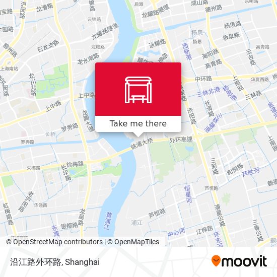 沿江路外环路 map