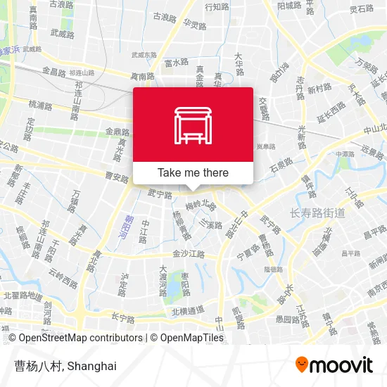 曹杨八村 map