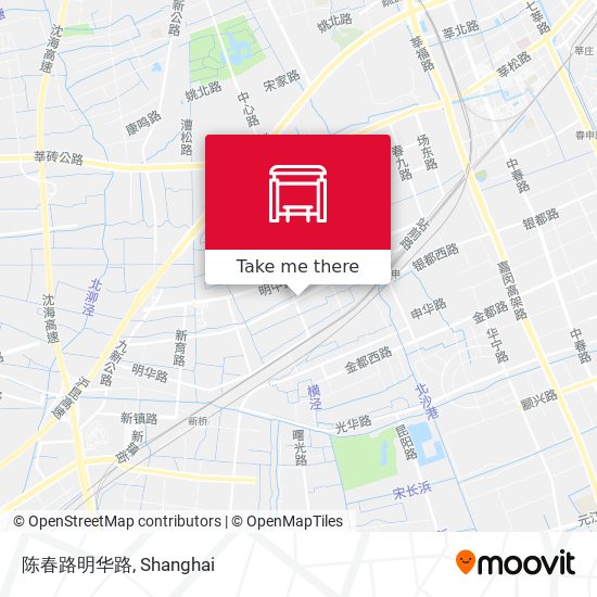 陈春路明华路 map