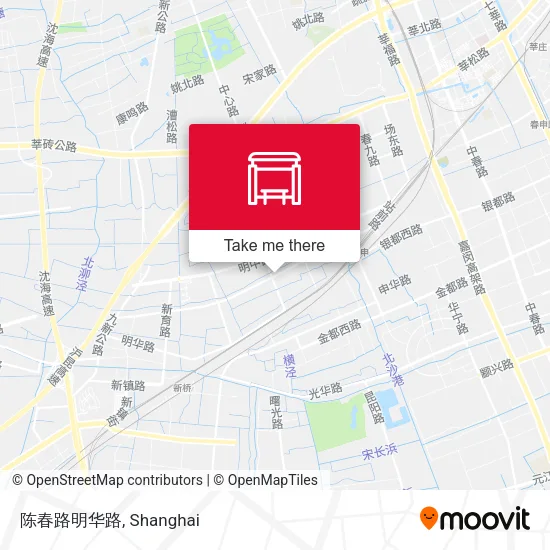 陈春路明华路 map
