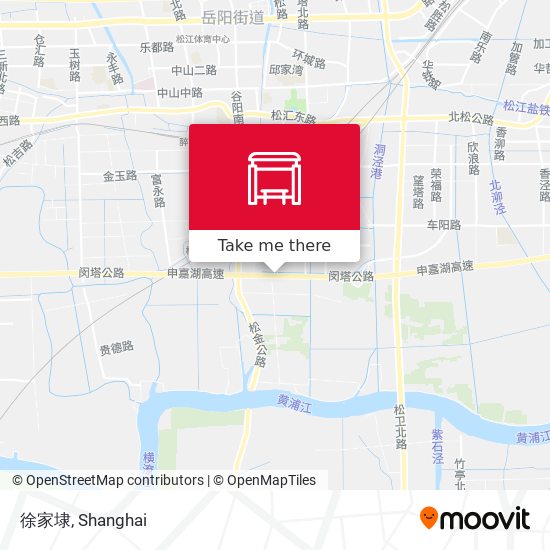 徐家埭 map