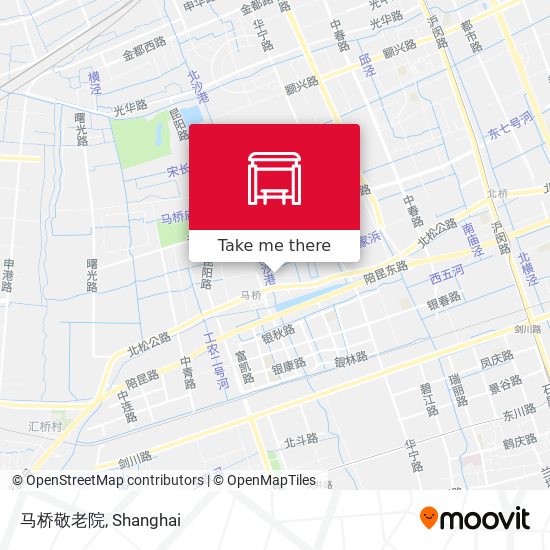 马桥敬老院 map