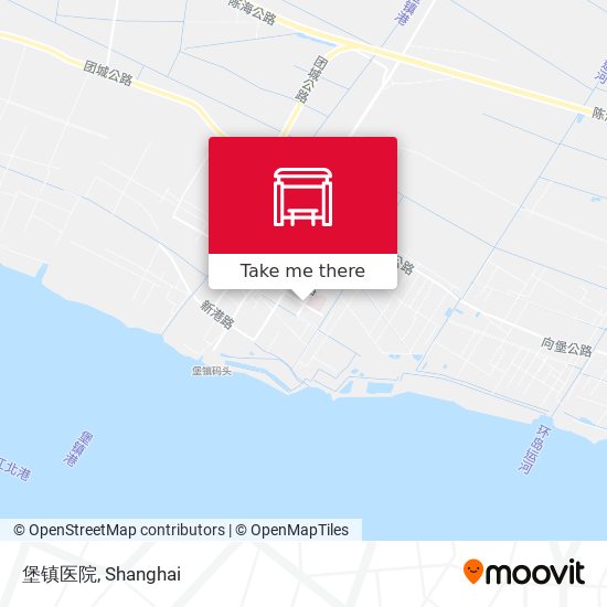 堡镇医院 map