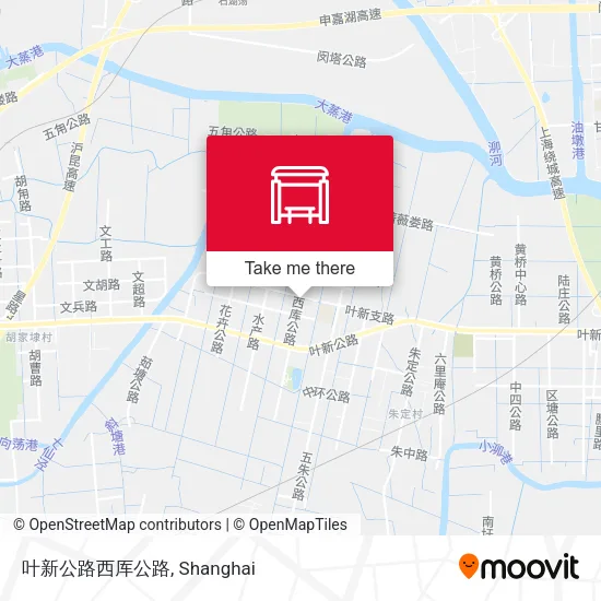 叶新公路西厍公路 map