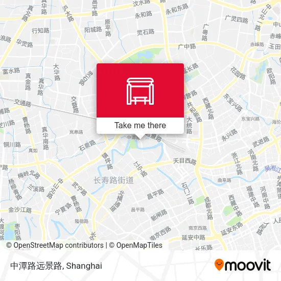 中潭路远景路 map