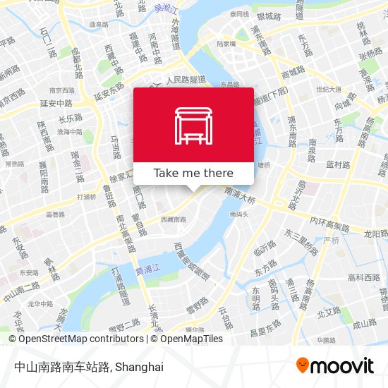 中山南路南车站路 map