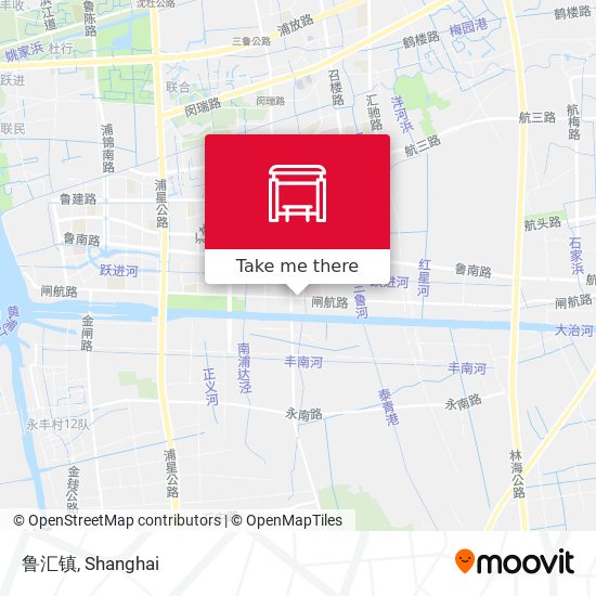 鲁汇镇 map