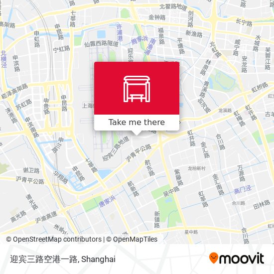 迎宾三路空港一路 map