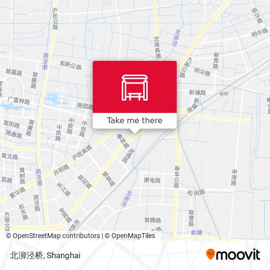 北泖泾桥 map