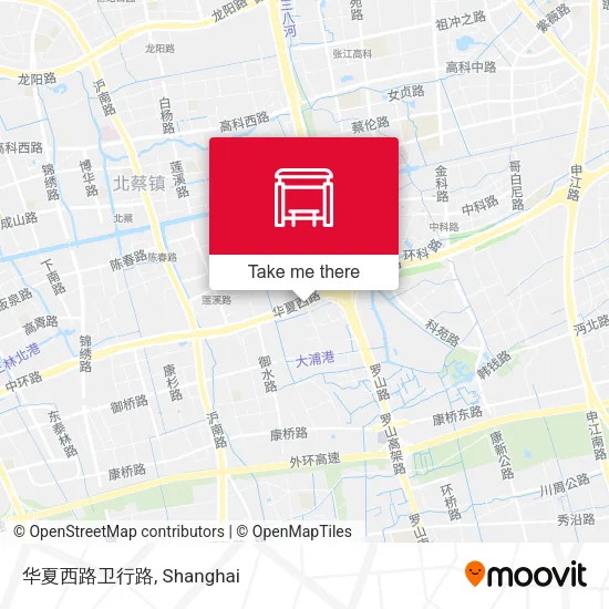 华夏西路卫行路 map