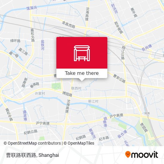 曹联路联西路 map
