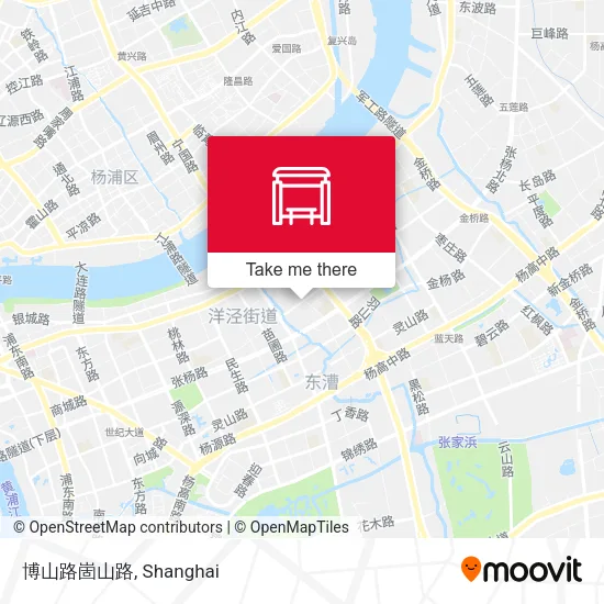 博山路崮山路 map