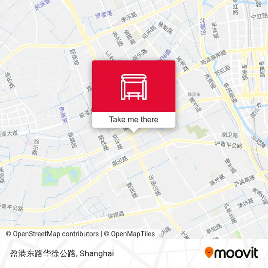 盈港东路华徐公路 map