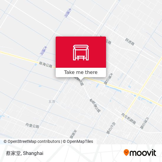 蔡家堂 map