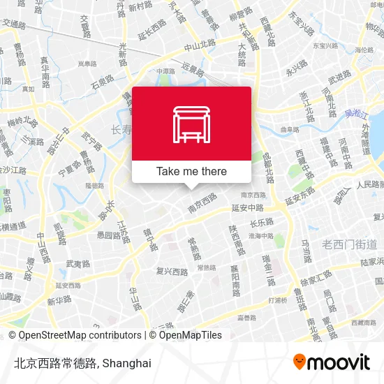 北京西路常德路 map