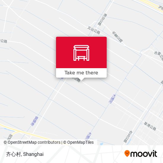 齐心村 map