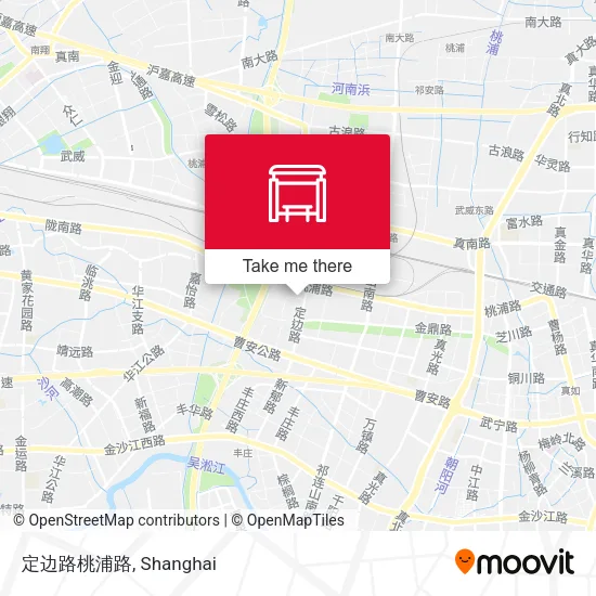 定边路桃浦路 map