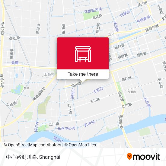 中心路剑川路 map