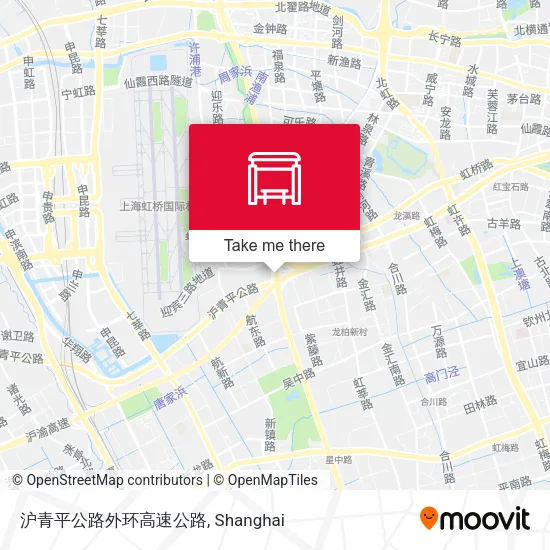 沪青平公路外环高速公路 map