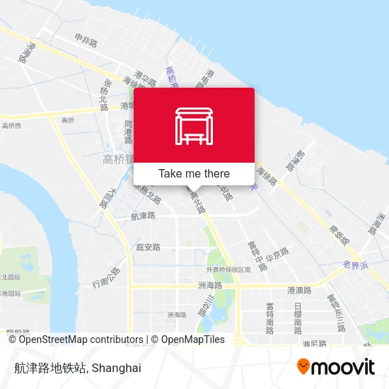 航津路地铁站 map