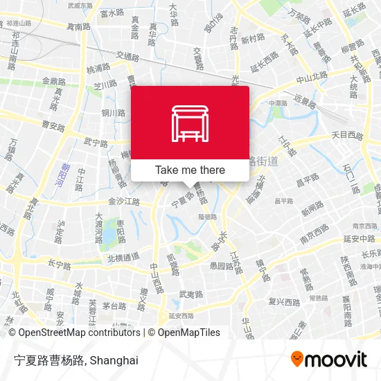 宁夏路曹杨路 map