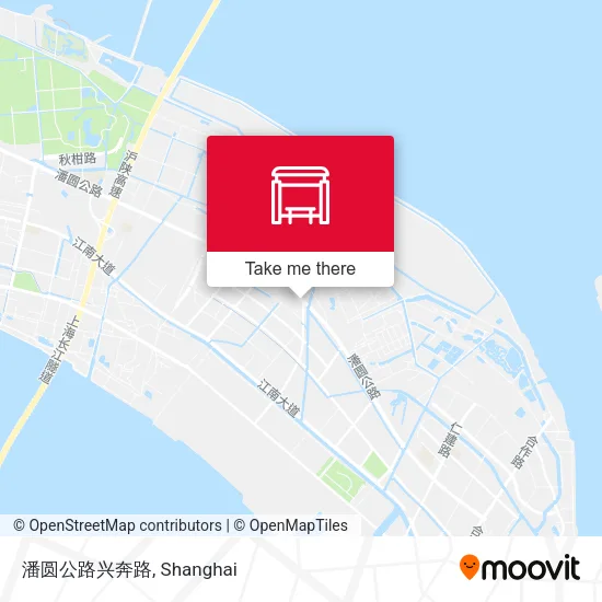 潘圆公路兴奔路 map