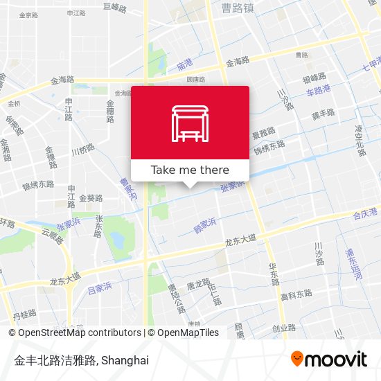 金丰北路洁雅路 map