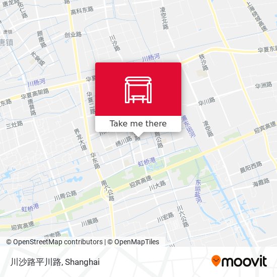 川沙路平川路 map