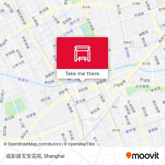 疏影路宝安花苑 map
