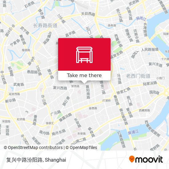 复兴中路汾阳路 map