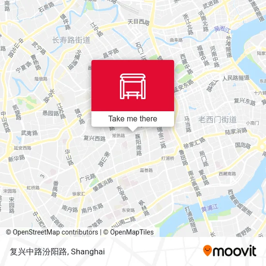 复兴中路汾阳路 map
